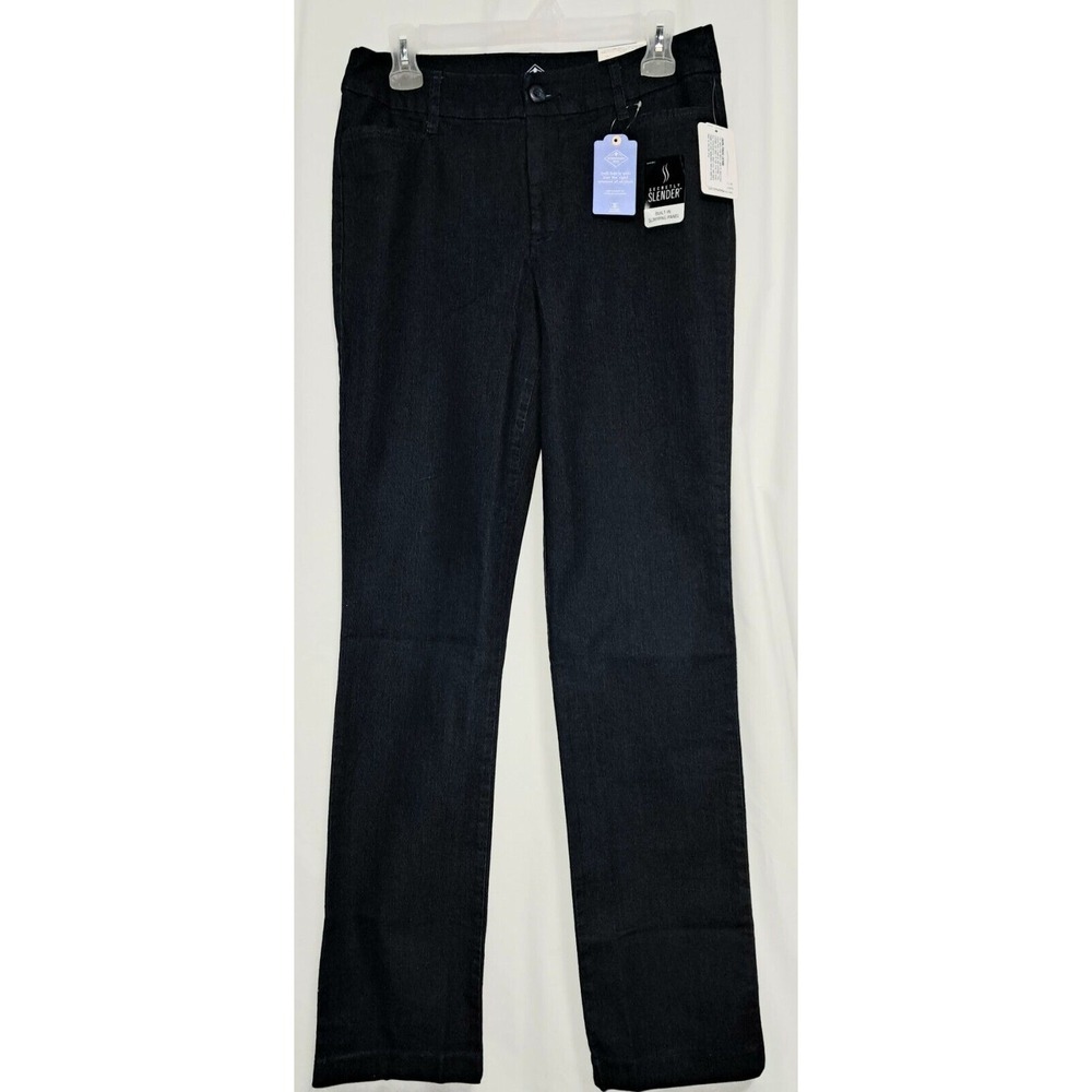 St John's Bay, Women's Straight Jeans, Dark Wash, 6 T, NWT‎